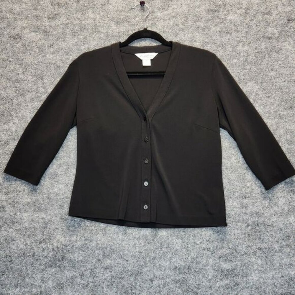 Brooks Brothers Full Button Sweater Cardigan Womens Medium Shirt Made in USA